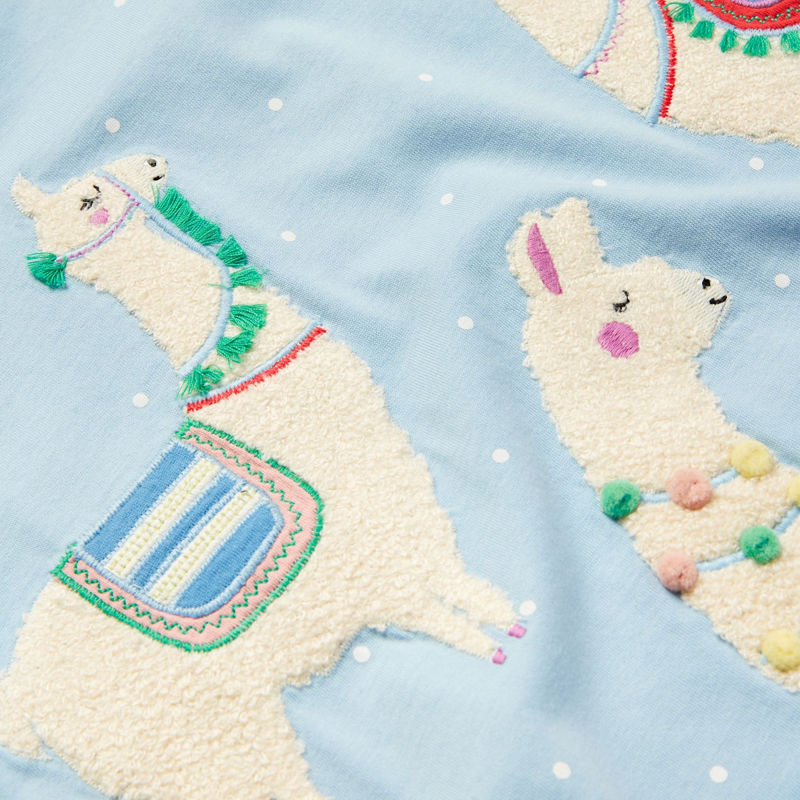 Joules Astra Children's Short Sleeve Artwork T-Shirt - Blue-3