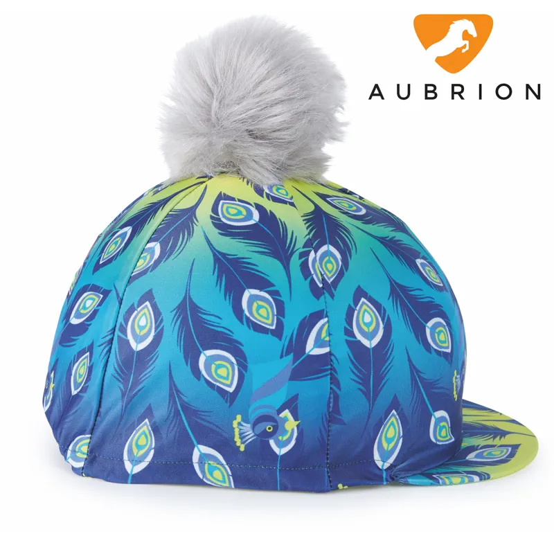Aubrion Hyde Park Hat Cover - Lime Peacock