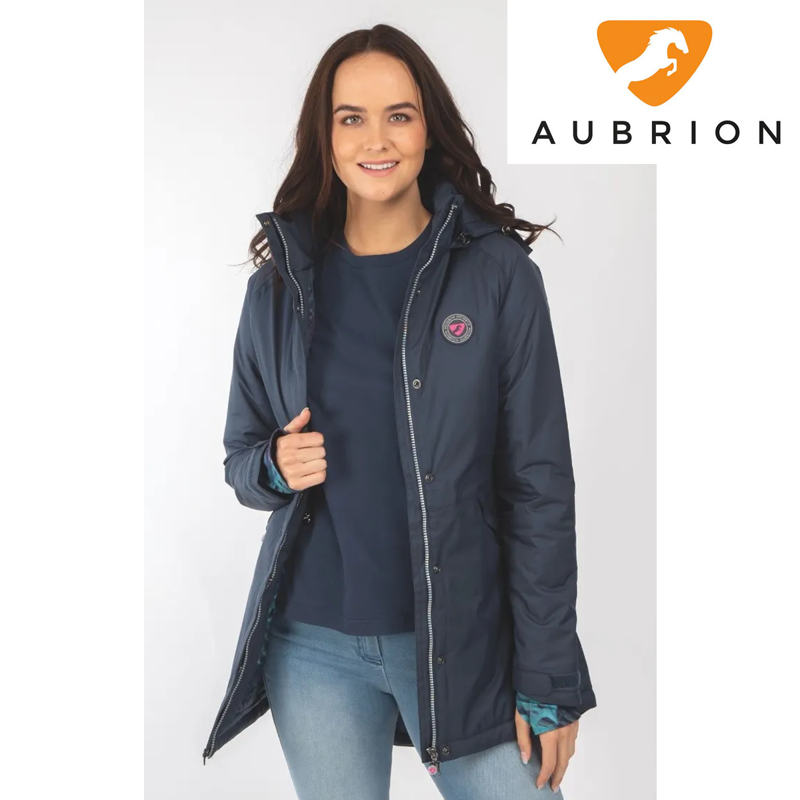 Aubrion Woodford Coat - Navy Blue-2