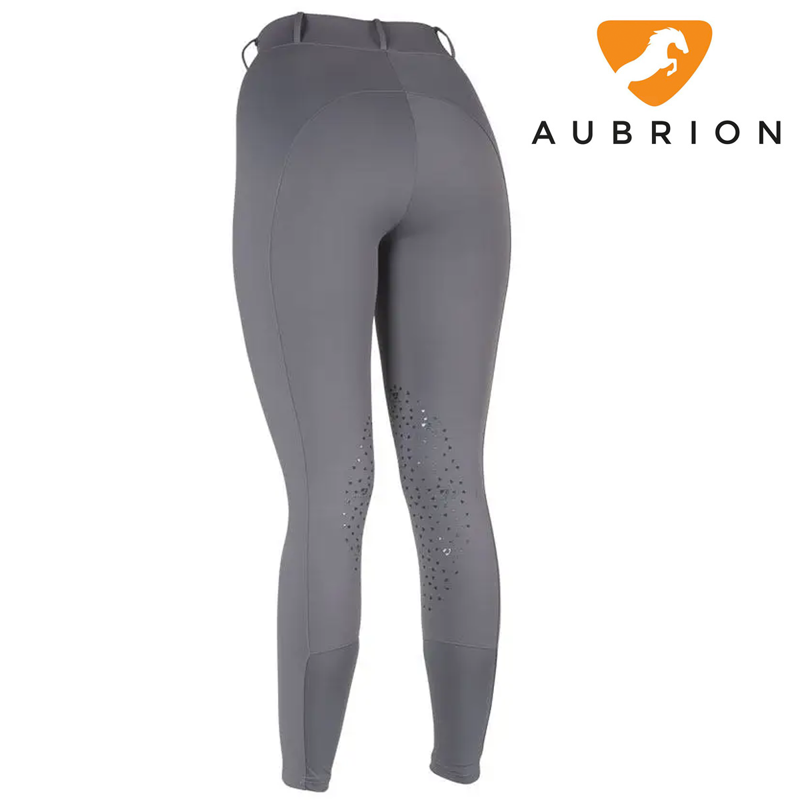 Aubrion Jenner Riding Tights Ladies - Grey-1