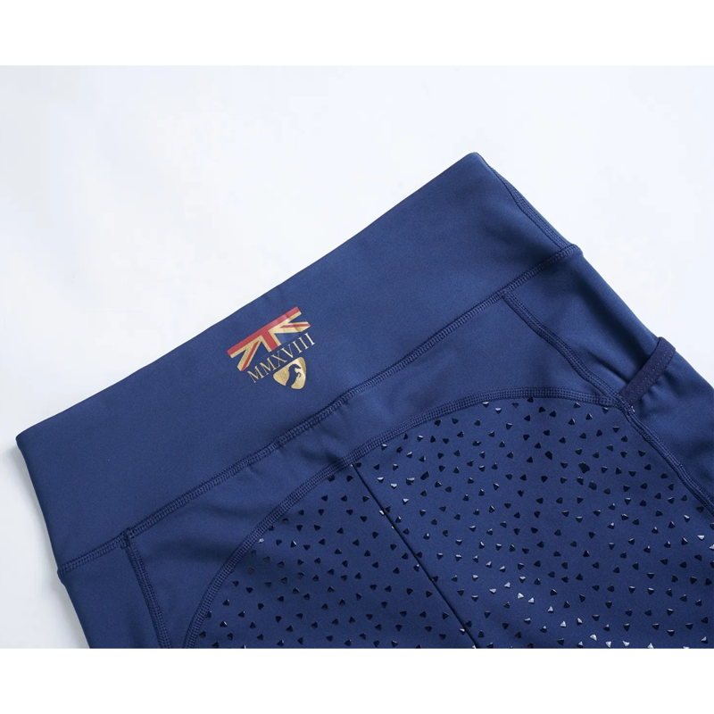 Aubrion Team Riding Tights - Navy-4
