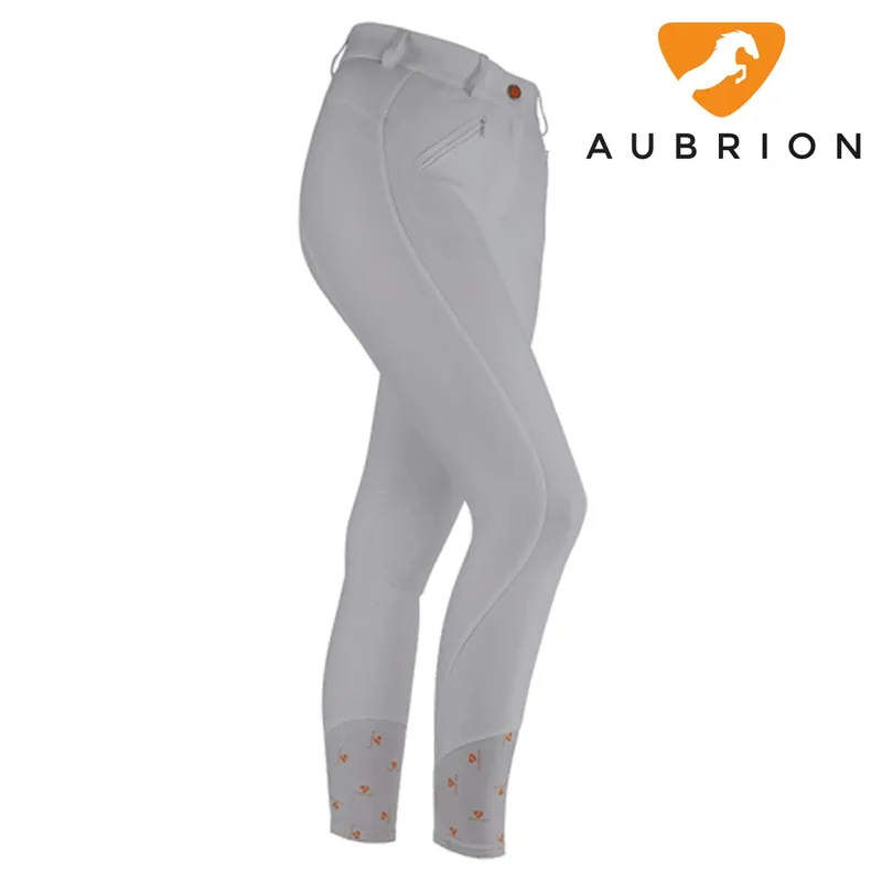 Aubrion Cleveland Ladies Competition Breeches - White