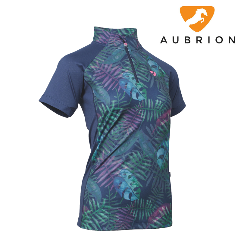 Aubrion Ladies Highgate Short Sleeve Base Layer - Tropical