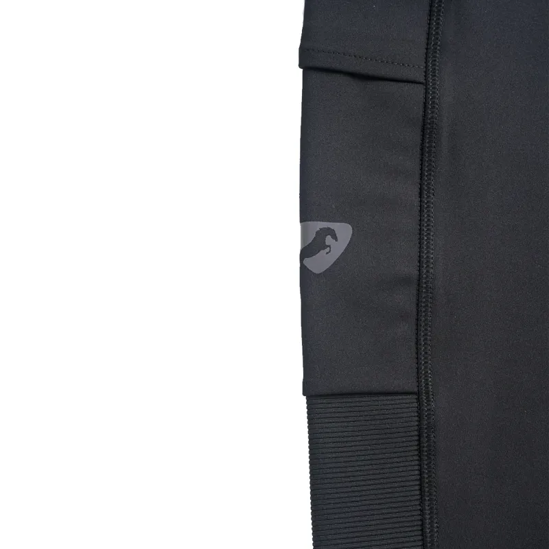 Aubrion Maids Manor Text Riding Tights - Black-3