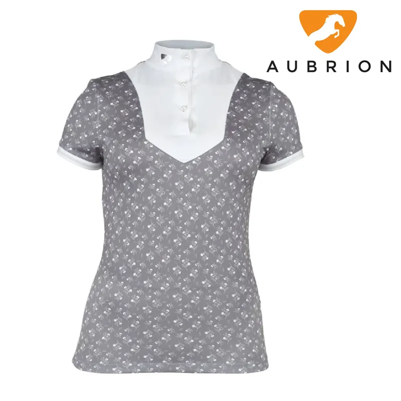 Aubrion Broadway Show Shirt - Grey Floral