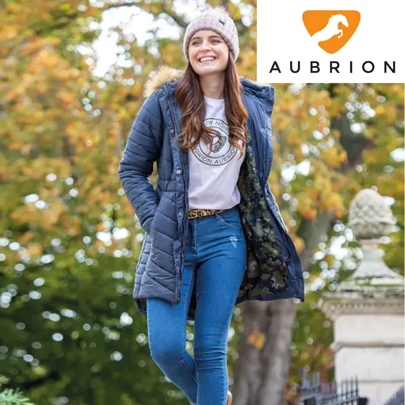 Aubrion Paddington Insulated Coat - Navy-1