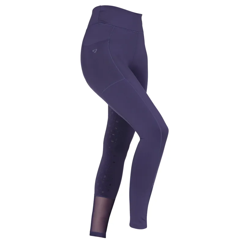 Aubrion Ladies Sculpt Riding Tights - Navy