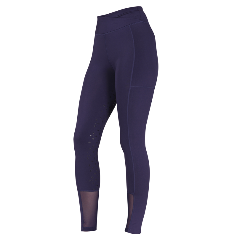 Aubrion Ladies Sculpt Riding Tights - Navy-2