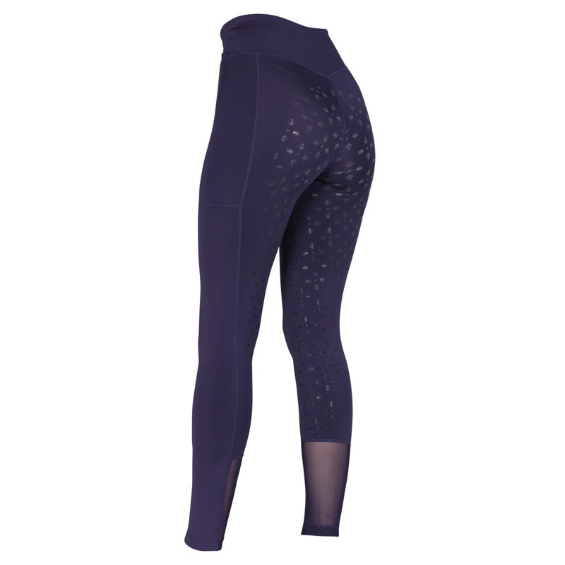 Aubrion Ladies Sculpt Riding Tights - Navy-3