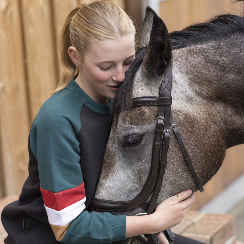 Aubrion Young Rider Team Sweatshirt - Black-5