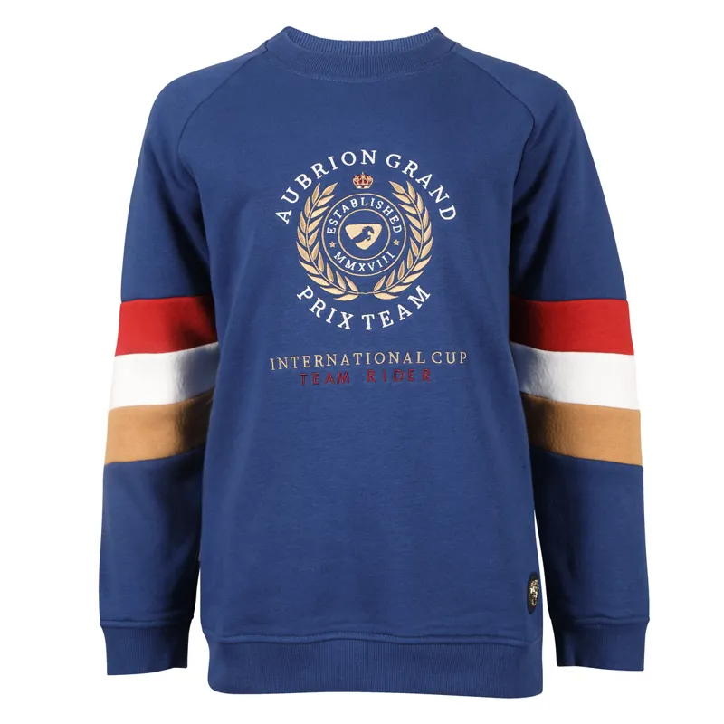 Aubrion Young Rider Team Sweatshirt - Navy