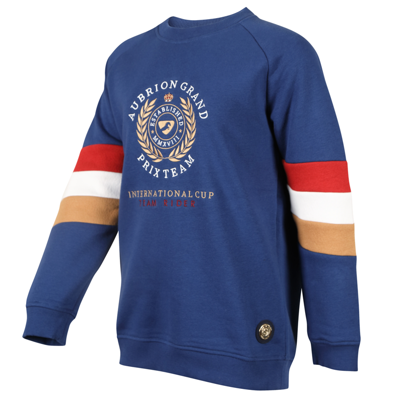 Aubrion Young Rider Team Sweatshirt - Navy-1