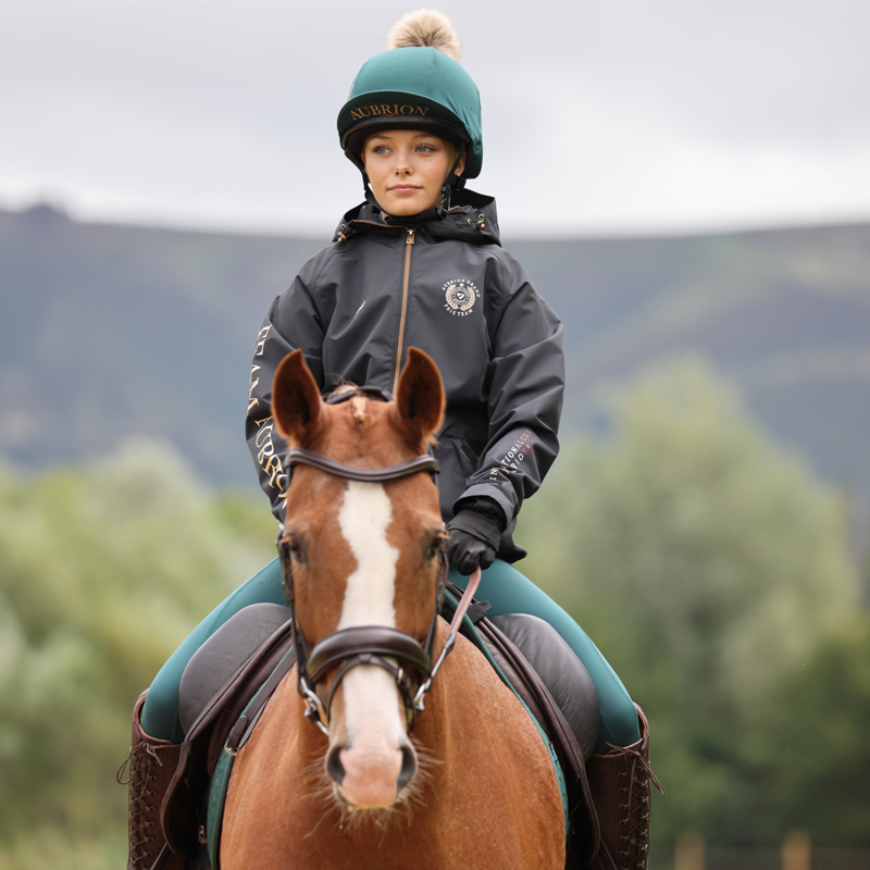 Aubrion Team Ladies Waterproof Jacket - Black-5