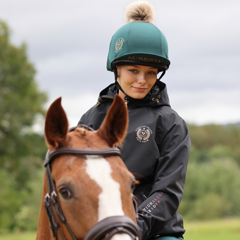 Aubrion Team Ladies Waterproof Jacket - Black-4