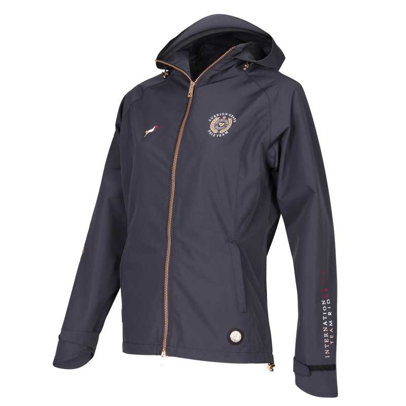 Aubrion Team Ladies Waterproof Jacket - Black-3
