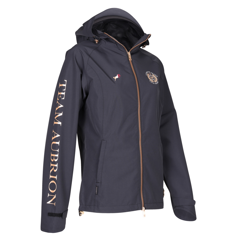 Aubrion Team Ladies Waterproof Jacket - Black-1