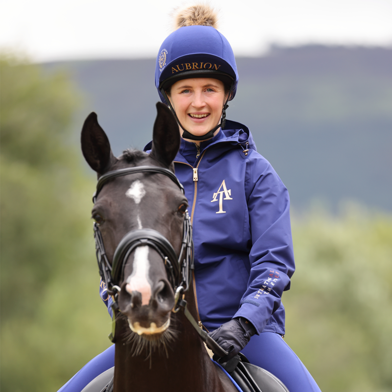 Aubrion Team Ladies Waterproof Jacket - Navy-7