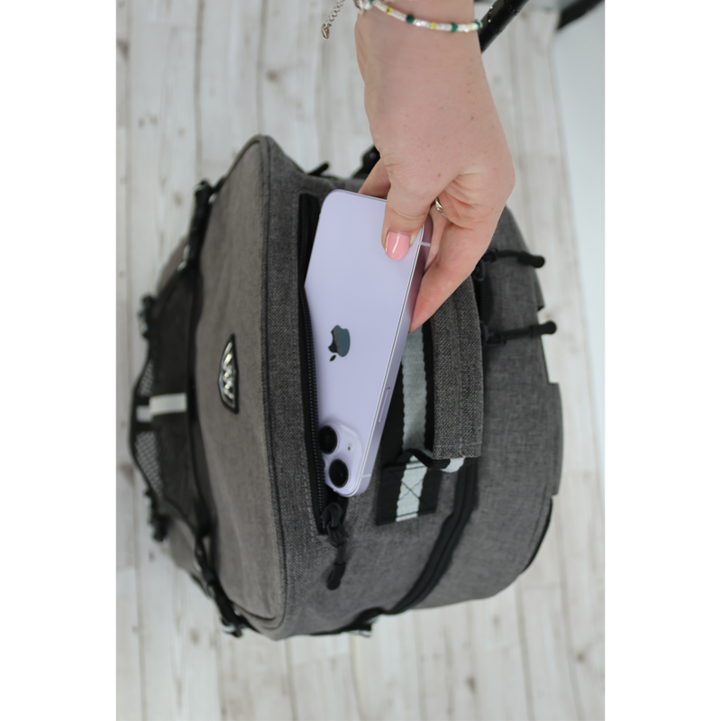 Woof Wear Riders Backpack - Grey-3