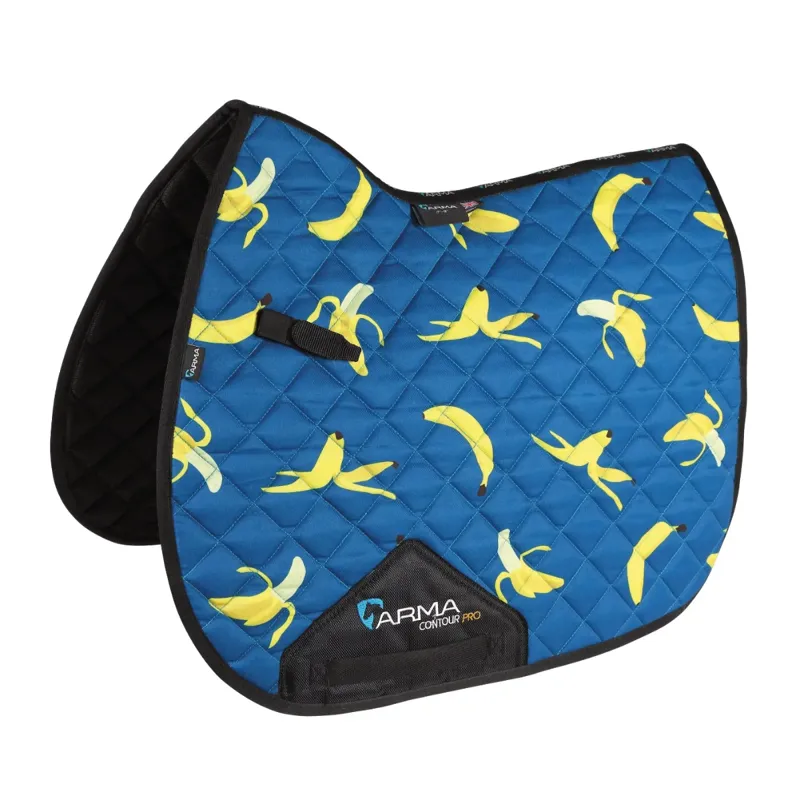Shires ARMA Fruity Saddlecloth - Banana