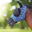 Shires Fruit print stretch fly mask with nose - Banana