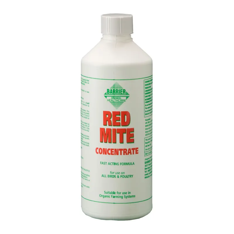 Barrier Animal Health Red Mite Liquid Concentrate - 500ml