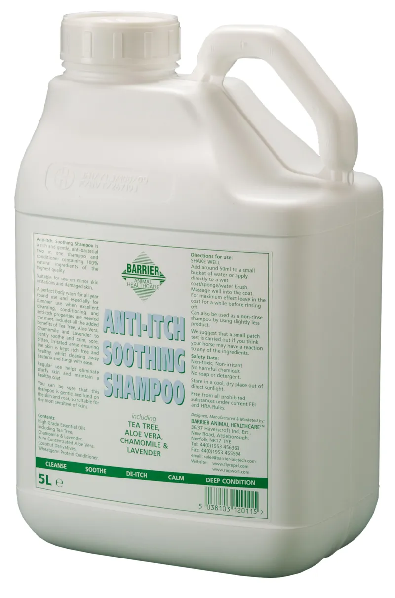 Barrier Anti-Itch Soothing Shampoo - 5L