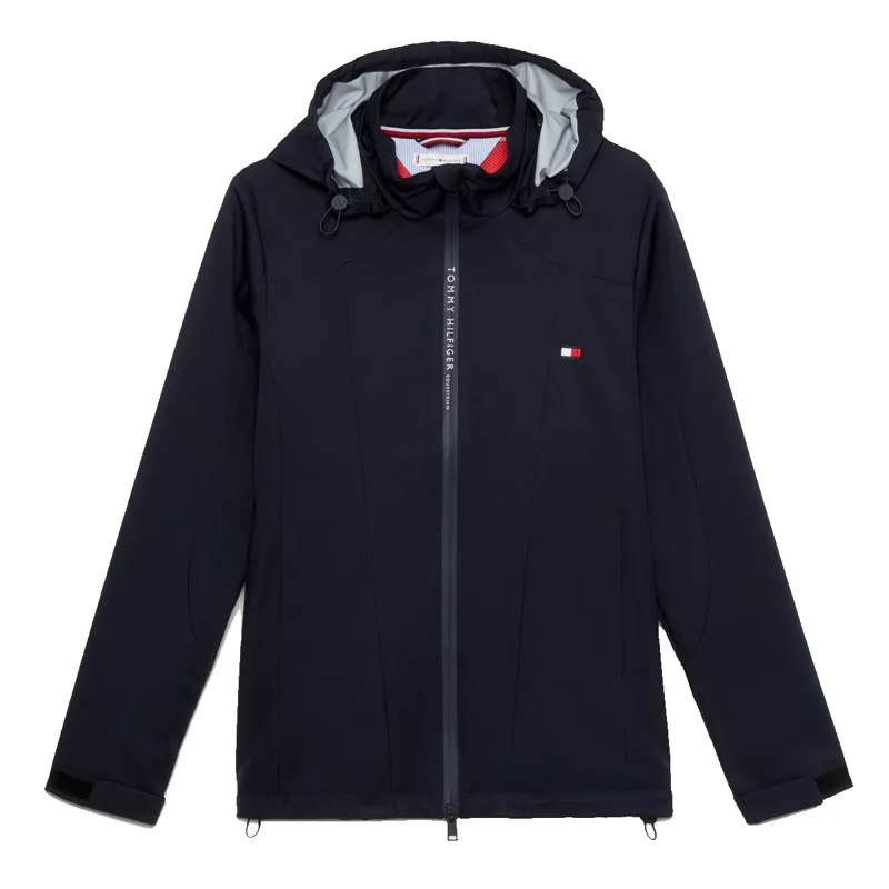 Tommy Hilfiger Women's Barcelona Fitted Rain Jacket - Desert Sky