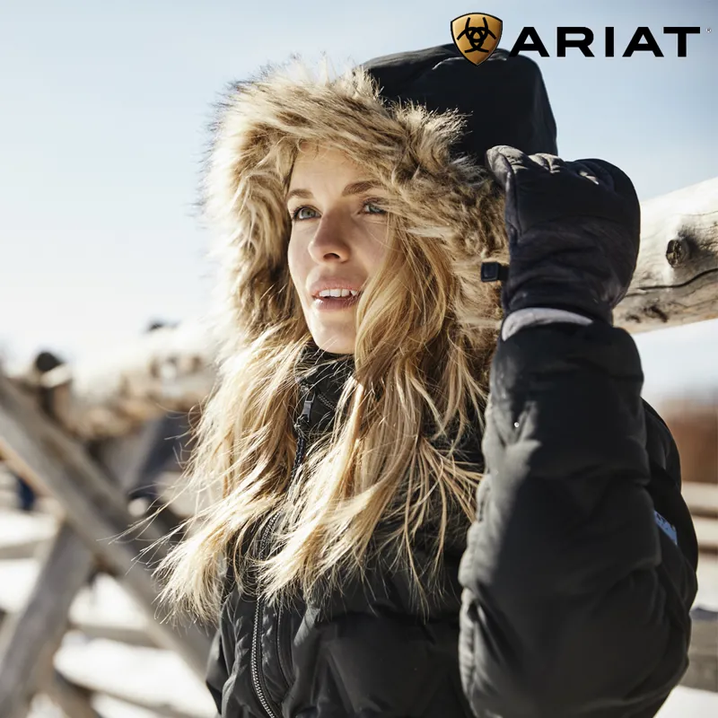 Ariat Barrows Insulated Coat - Black -5