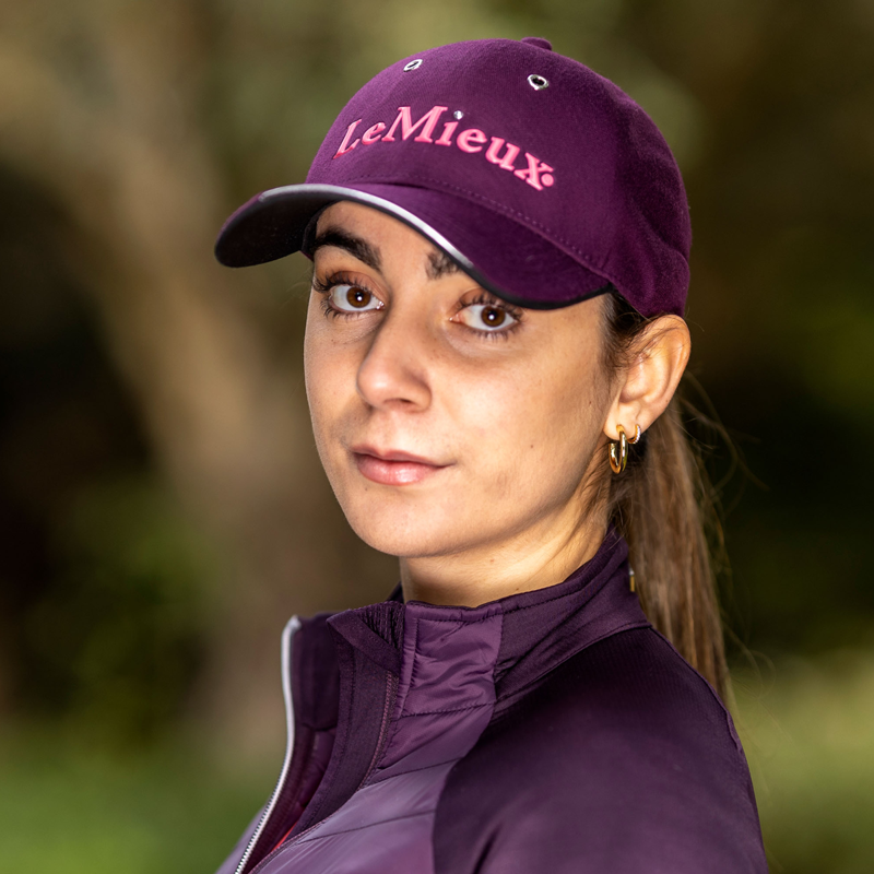 LeMieux Baseball Cap - Aubergine-3