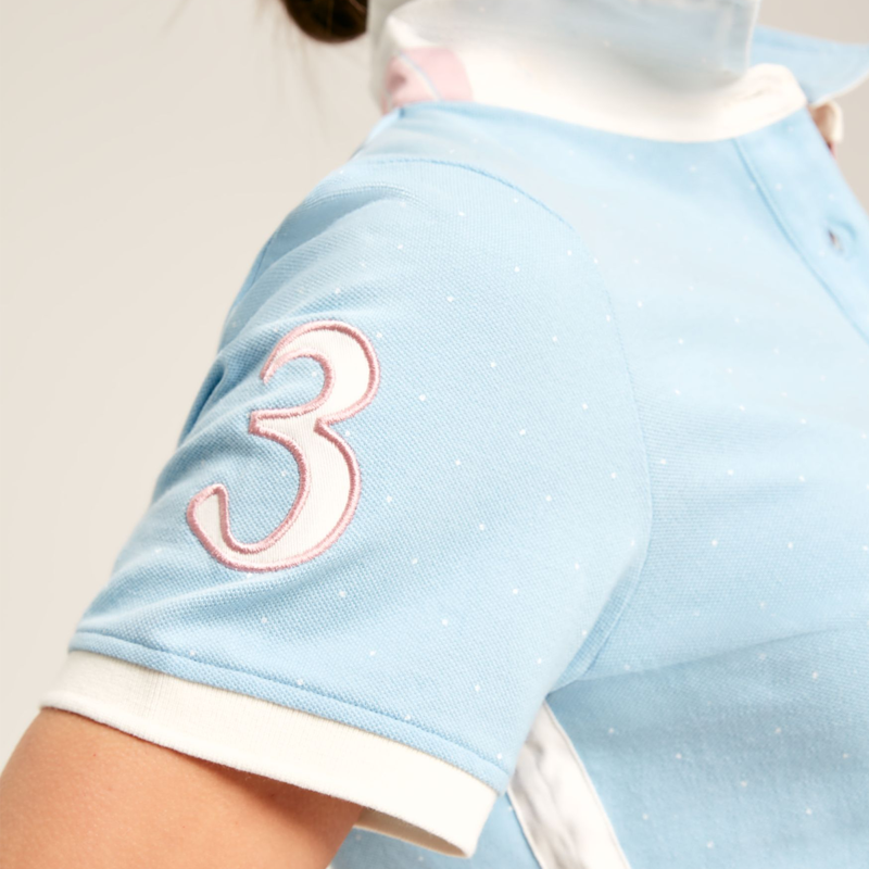 Joules Beaufort Ladies Polo - Blue -2