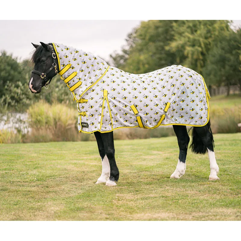 Hy StormX Original Bee Combo Fly Rug - Yellow/Black/White