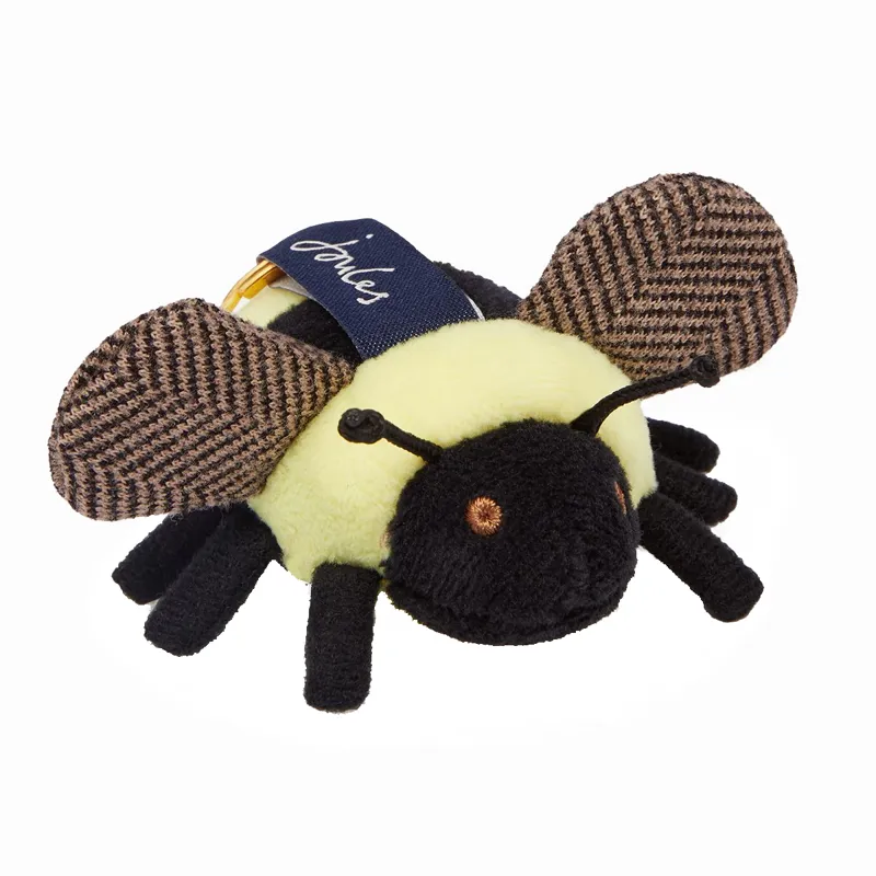 Joules Bumble Bee Keyring - Black