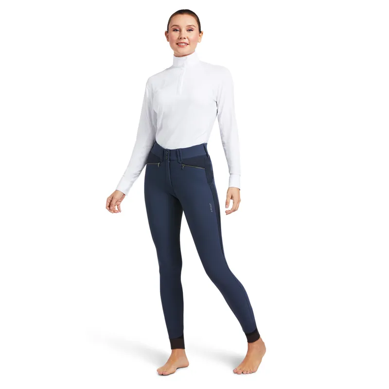 Ariat Womens Tri Factor X Bellatrix FS Breeches - Blue Nights-5