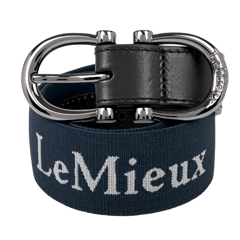 LeMieux Elasticated Belt - Navy
