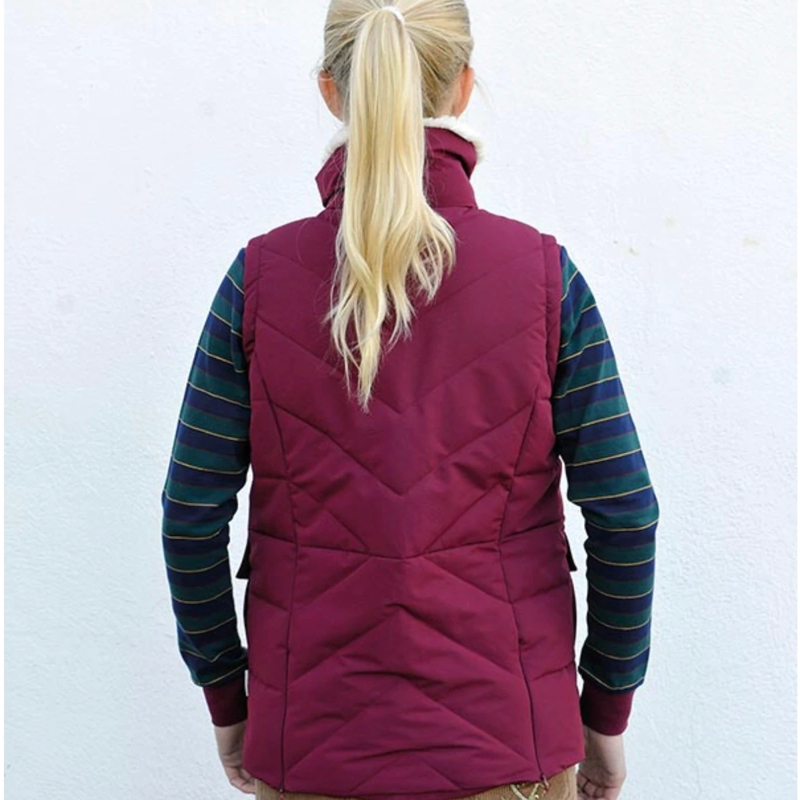 Horseware Biba Gilet - Cordovan Wine-1