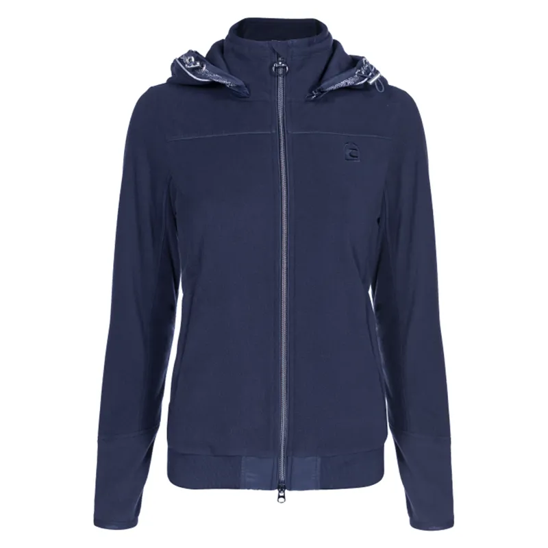 Cavallo Biena Fleece Jacket - Dark Blue - 38 UK 12