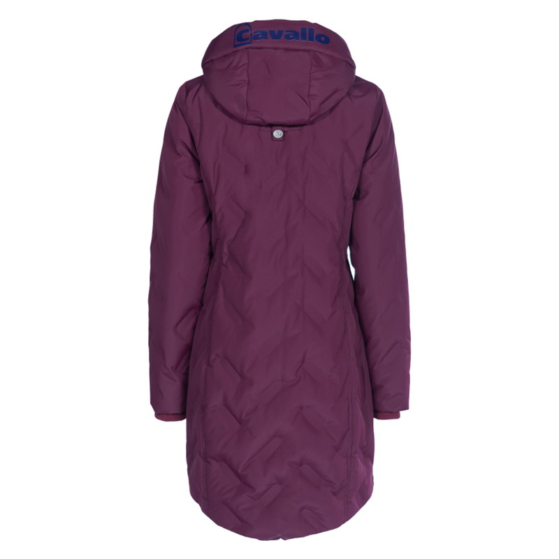 Cavallo Bijou Long Down Coat - Rubin-1