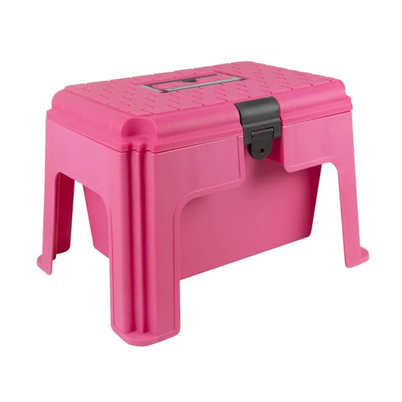 StableKit Grooming Box with Step - Pink