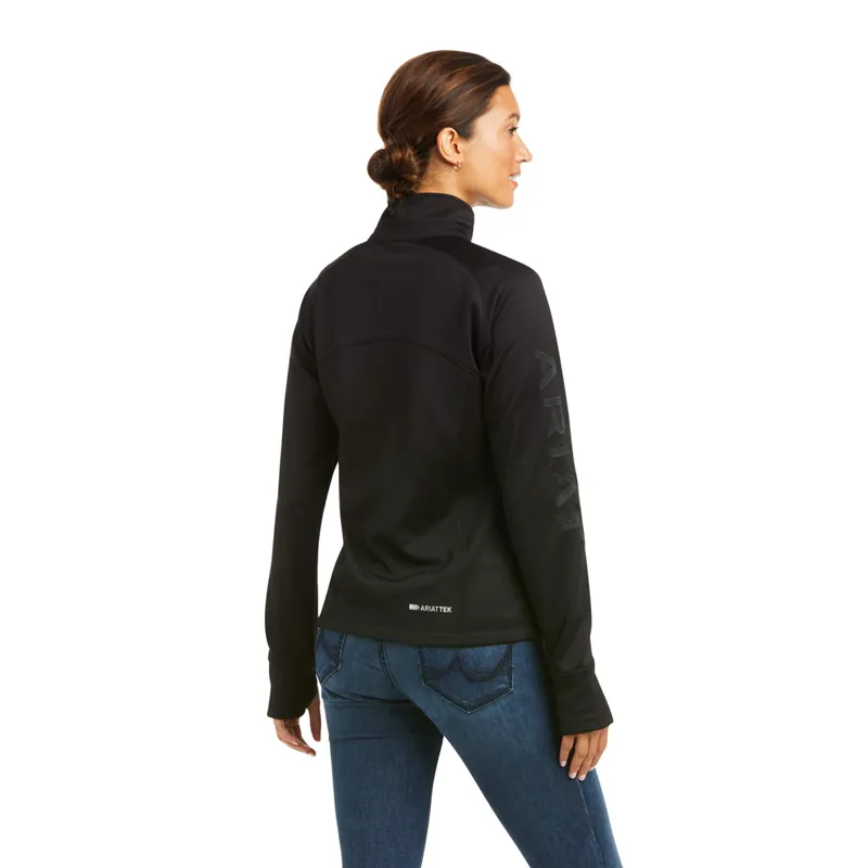 Ariat Tek Team 1/2 Zip Sweatshirt - Black-1
