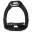 Flex-On Safe-On Inclined Grip Stirrups - Black/Black/Black