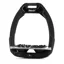 Flex-On Safe-On Inclined Ultra-Grip Stirrups - Black/Grey/Black