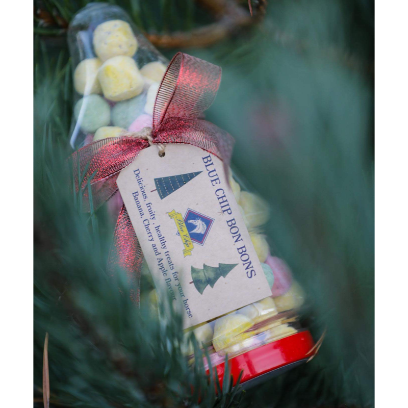 Blue Chip Bon Bon Horse Treats in Christmas Tree-3
