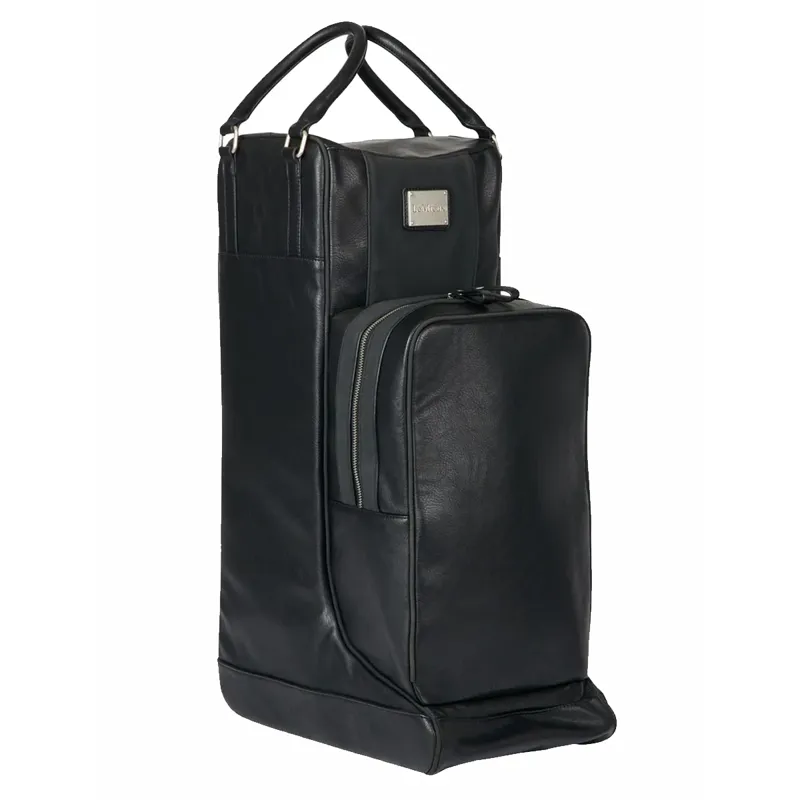 LeMieux PU Leather Boot Bag - Black
