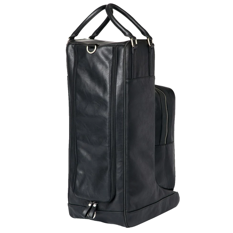 LeMieux PU Leather Boot Bag - Black-2