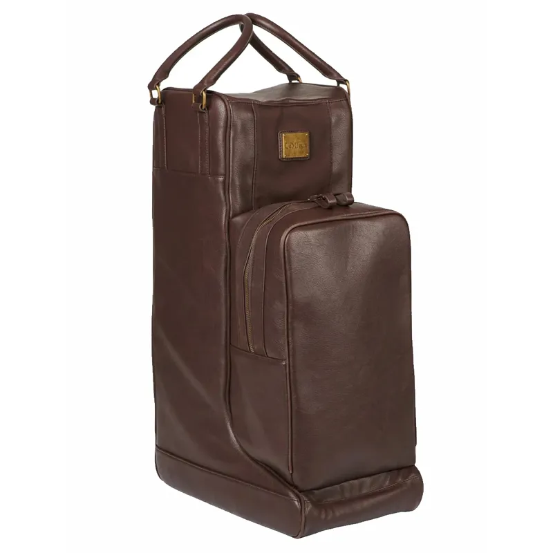 LeMieux PU Leather Boot Bag - Brown