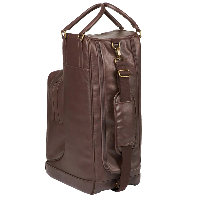 LeMieux PU Leather Boot Bag - Brown-1