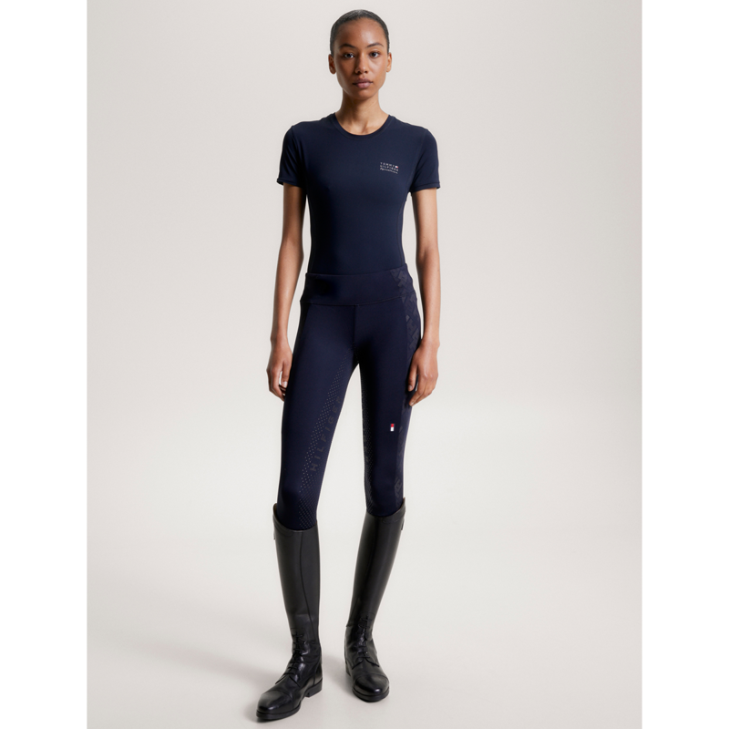 Tommy Hilfiger Women's Boston Cooling Training T-Shirt - Multi-3