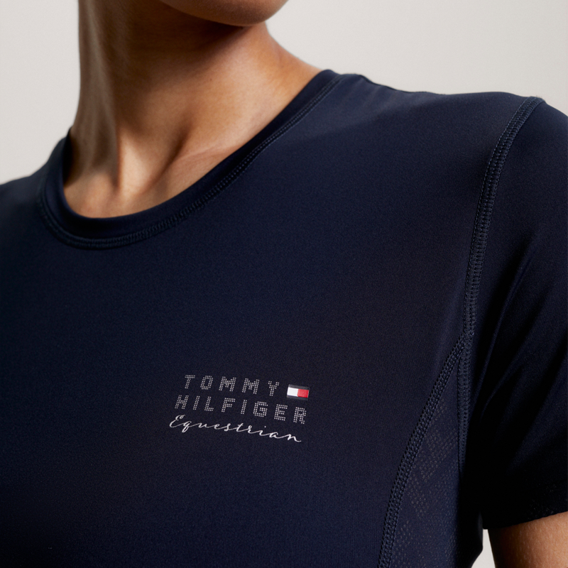 Tommy Hilfiger Women's Boston Cooling Training T-Shirt - Multi-5