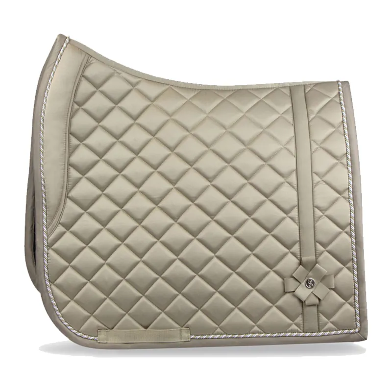 PS Of Sweden Diamond Bow Dressage Saddlepad - Sand