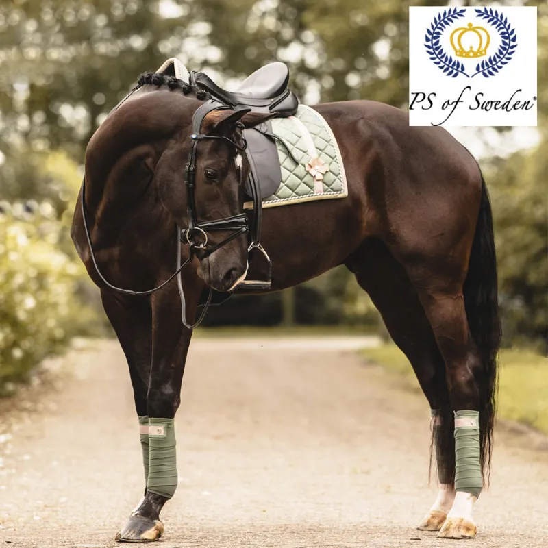 PS Of Sweden Bow Dressage Saddle - Thyme-1